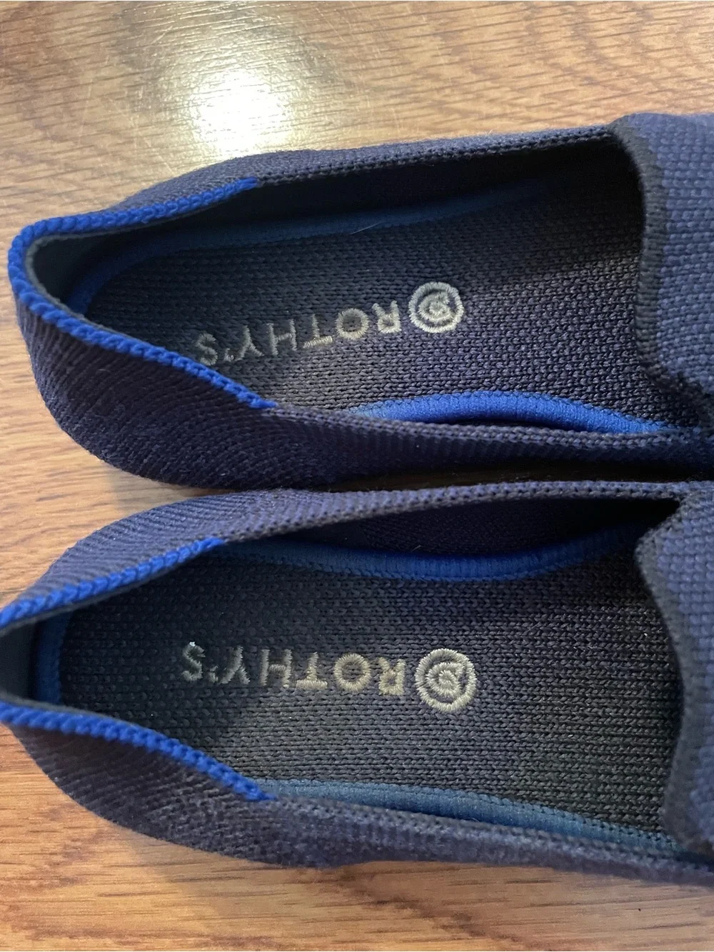 Rothy's Kids Navy Slip-On Shoes